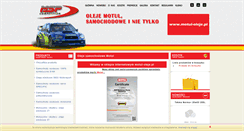 Desktop Screenshot of motul-oleje.pl